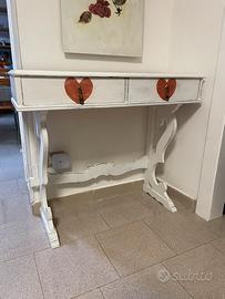 Consolle scrittoio shabby