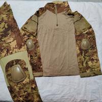 Combat shirt e pantalone SBB con protezioni