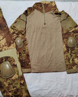 Combat shirt e pantalone SBB con protezioni