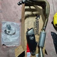 Scarico AKRAPOVIC Triumph tiger trident daytona660