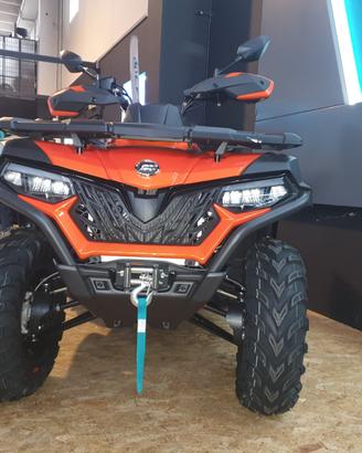 QUAD Cfmoto 625 full led servosterzo 4x4