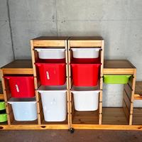 Mobili IKEA TROFAST in Pino + Contenitori