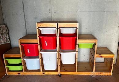Mobili IKEA TROFAST in Pino + Contenitori