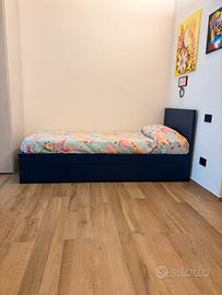 Letto Nuke con rete e materasso 90x200