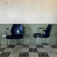 Coppia di poltrone di Kartell disegnate da Vico Ma