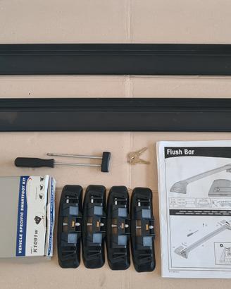 Barre Yakima S27 Range Rover Velar  Flush Rails