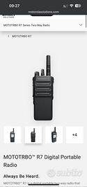 Motorola r7 walkie talkie professionale