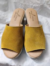 zeppe scamosciate colorate 