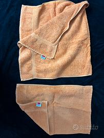 Coppia asciugamani arancioni Gabel