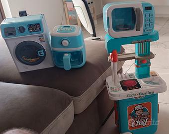 Mini cucina+ lavatrice+ forno + friggitrice
