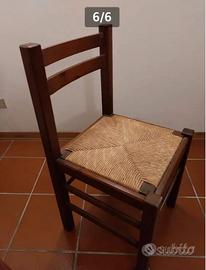 Sedie in legno 