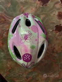 Casco da bicicletta per bambina nuovo taglia S/M