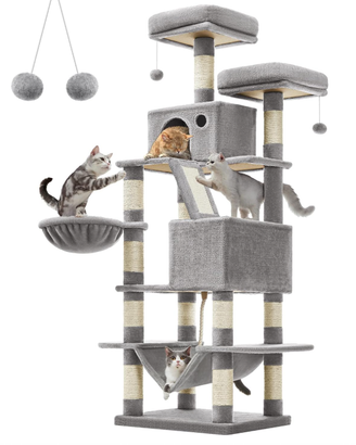 Feandrea Albero per Gatti, Alto 168 cm, Tiragraffi