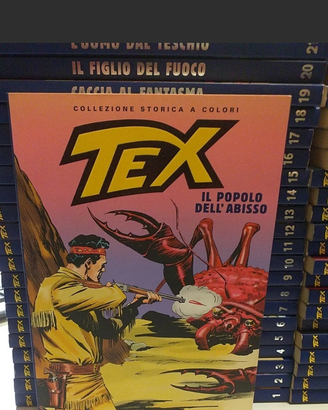 Collezione storica TEX A COLORI completa