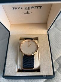 Orologio Paul Hewitt Oro Rosa e Blu