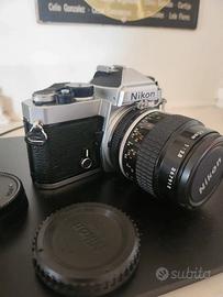 nikon fe + nikon micro nikkor 55mm f 2.8