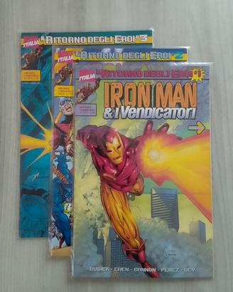 Marvel Italia Il ritorno degli eroi Iron Man 