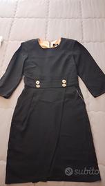 Tubino Nero Elisabetta Franchi taglia 44