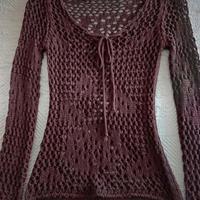 Maglia Lavorazione a Fiori Brand Nadine