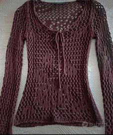 Maglia Lavorazione a Fiori Brand Nadine