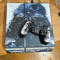 PlayStation 4 con adesivi Star Wars