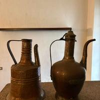 BROCCA E TANICA IN RAME