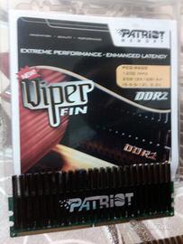 Ram Patriot da overclock ddr2 pc2-9600 1200 mhz