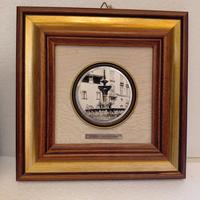 Viterbo quadro in argento 