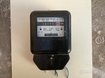 Contatore enel vintage