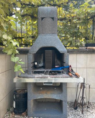 Barbecue in muratura