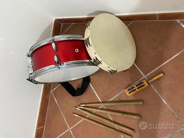 Tamburello piu rullante