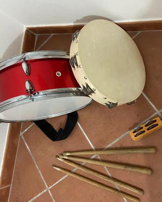 Tamburello piu rullante