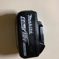 Batteria makita 18 v 6 ah