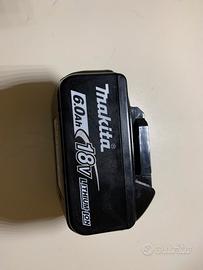 Batteria makita 18 v 6 ah