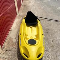 Kayak BIC Sport OUASSOU rigido monoposto e pagaia