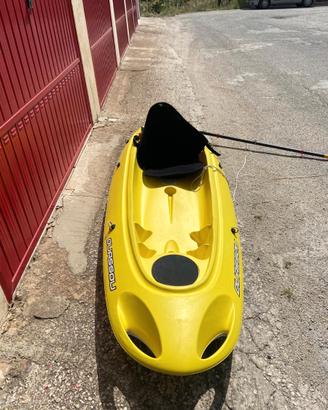 Kayak BIC Sport OUASSOU rigido monoposto e pagaia