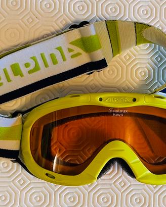 Maschera sci bambini Alpina Ruby S