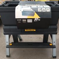 Cassetta portautensili con sgabello Stanley