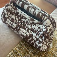 Clutch bag fatta a mano