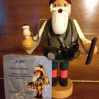 Pupazzo in legno Fotografo