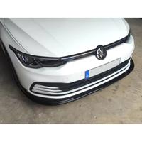 Spoiler anteriore per Volkswagen Golf Mk8 nero
