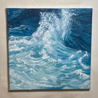 “Rapsodia del mare” acrilico su tela