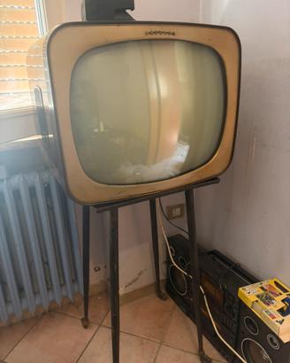 televisione anni 50/60 philips a tubo catodico