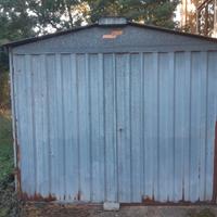 Box lamiera zincata per giardino