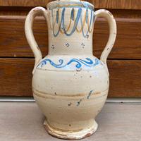 Quartara versatoio ceramica maiolica Grottaglie