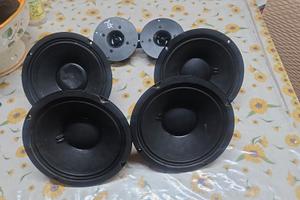 mid woofer e tweeter
