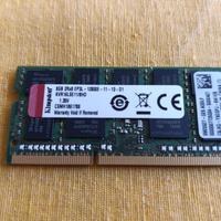 SoDimm 8G Kingston KVR16LSE11/8HD 8GB 2Rx8
