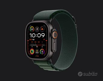 Apple Watch Ultra 2 Cassa Titanio Nero Alpine Loop