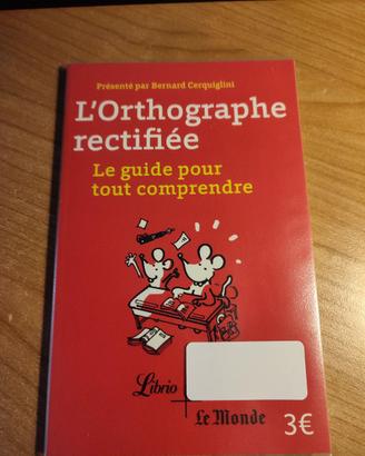 L'orthographe rectifiée