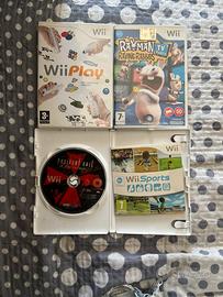 Lotto n6 giochi console Nintendo Wii